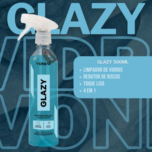 Glazy Limpador de Vidros 4 em 1 500ml Vonixx