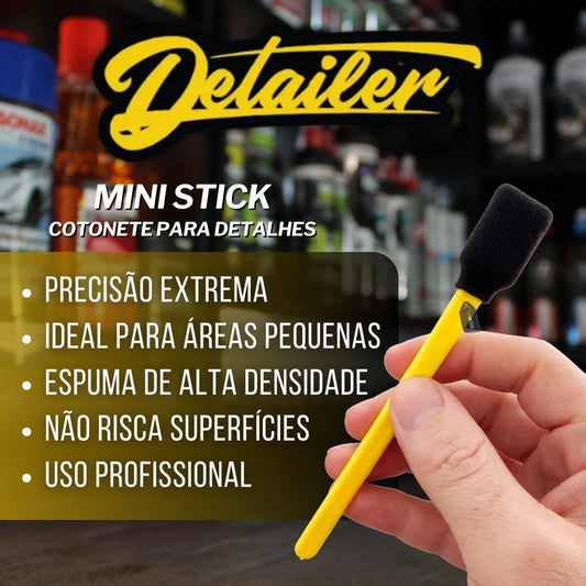 Mini Stick Cotonete Para Detalhes Detailer