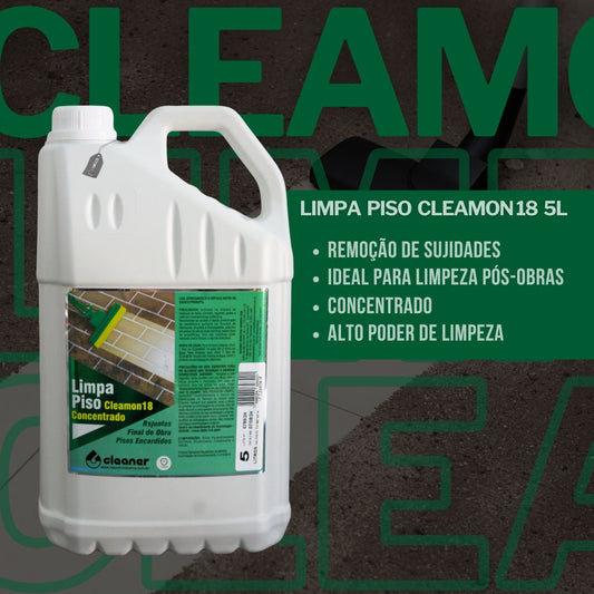 Limpa Piso Cleamon 18 5l Cleaner
