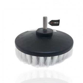 compare product Escova de Limpeza Drill 5'' para Furadeira Suave Branca Kers