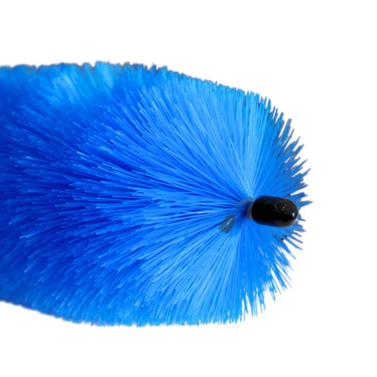 Escova P/ Furo De Rodas Azul Cleaner