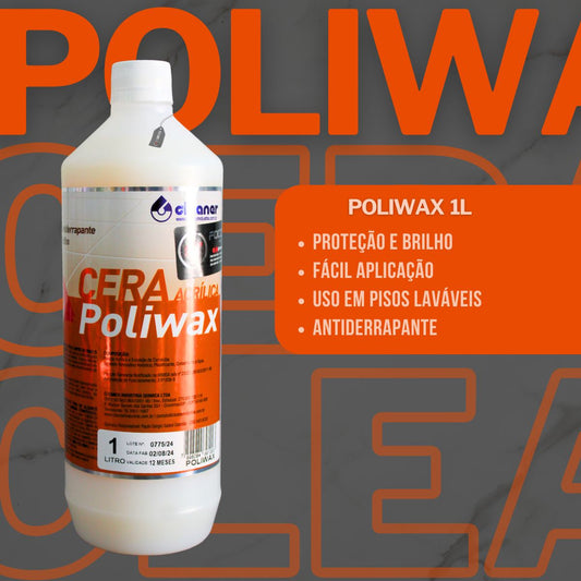 Cera Acrílica Poliwax 1l Cleaner