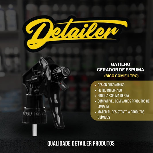 Gatilho gerador de espuma (bico com filtro) Detailer
