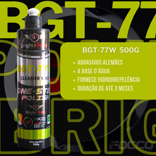 BGT 77W Cleaner Wax 500g Bright Polish