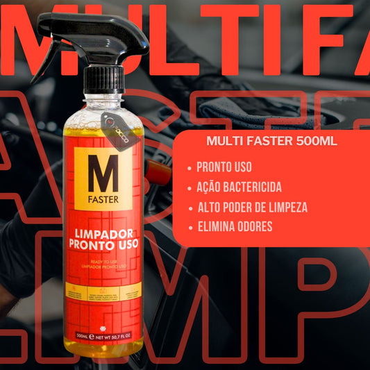 Multi Faster Limpador Bactericida Pronto Uso 500ml Easytech