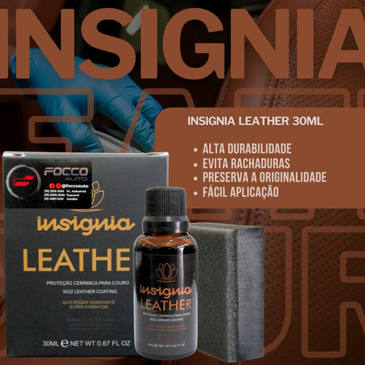 Insignia Leather Vitrificador Couro 30ml Easytech