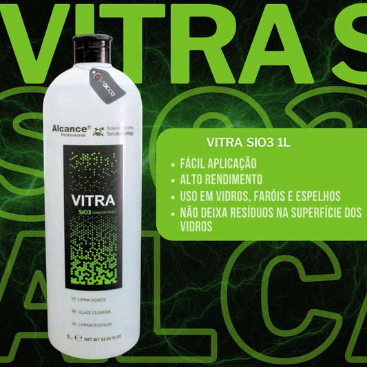 Vitra Sio3 Limpador de Vidros 1l Alcance