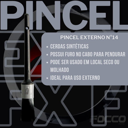 Pincel Detalhamento Externo N°14 FX