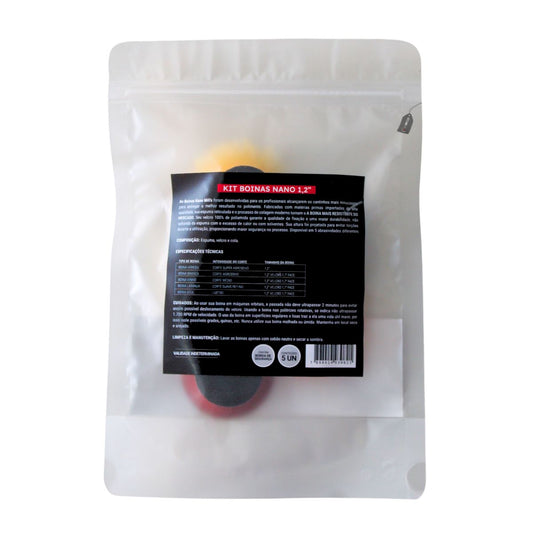 Kit de 5 Nano Boinas 1,2" Mills