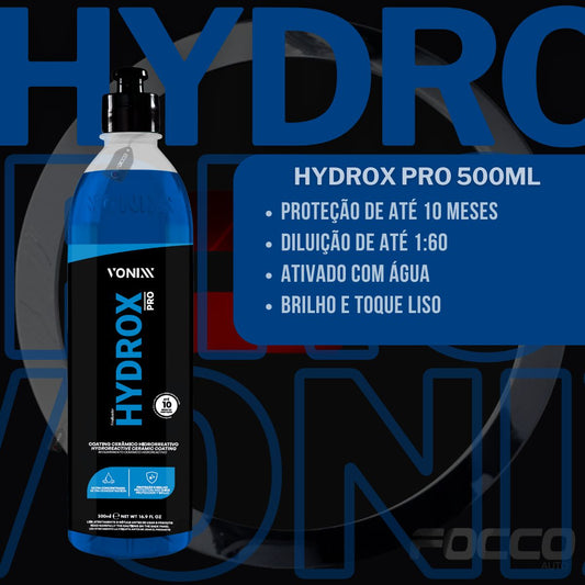 Hydrox Pro Coating Cerâmico Hidrorreativo 500ml Vonixx