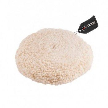 Boina de Lã Dupla Face 8'' Branca Authentic