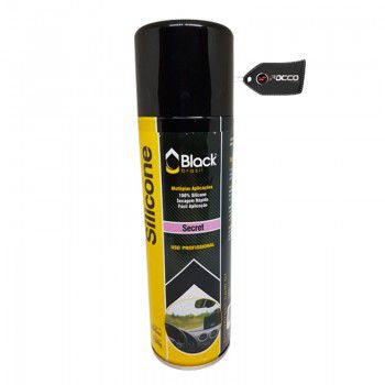Silicone Aromatizado Secret 300ml Black Brasil