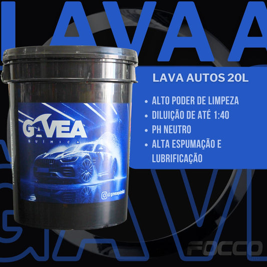 Lava Autos Balde Concentrado 20l Gavea