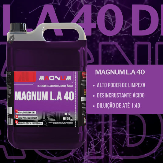 L.A 40 Ativado Ácido 1:40 50L Magnum