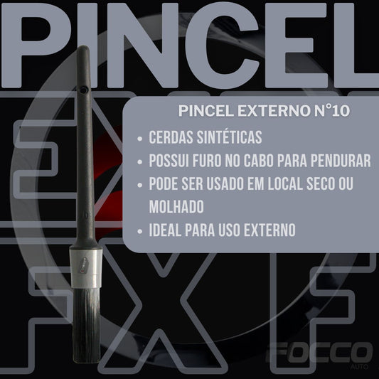 Pincel Detalhamento Externo N°10 FX