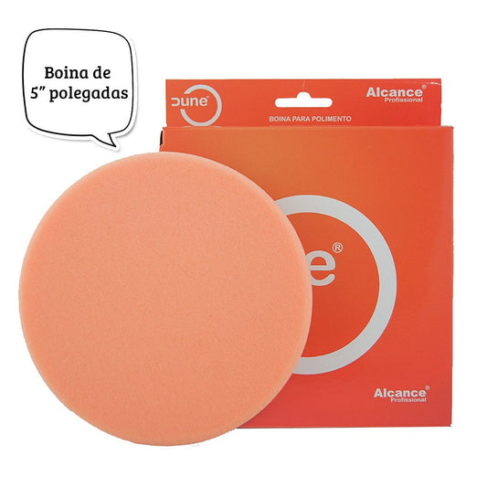 BOINA DE ESPUMA LARANJA 5" DUNE