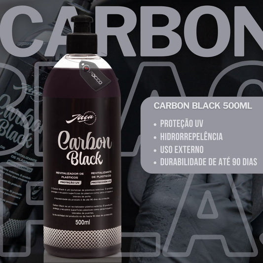 Carbon Black Revitalizador de Plásticos Externos 500ml Jaça