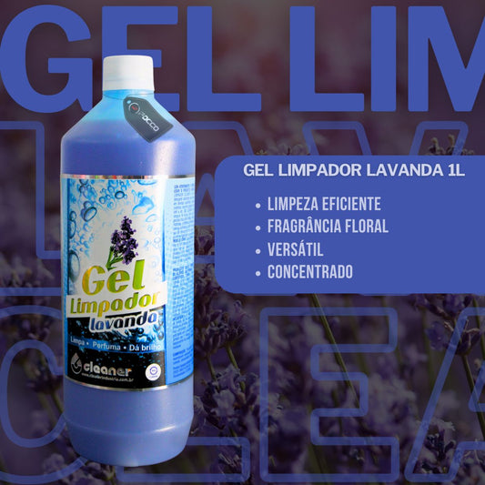 Gel Limpador Lavanda 1l Cleaner