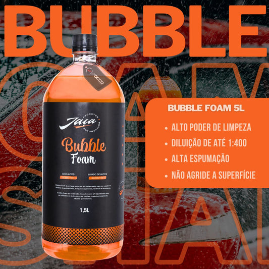 Shampoo Neutro 1:400 Bubble Foam 1,5l Jaça