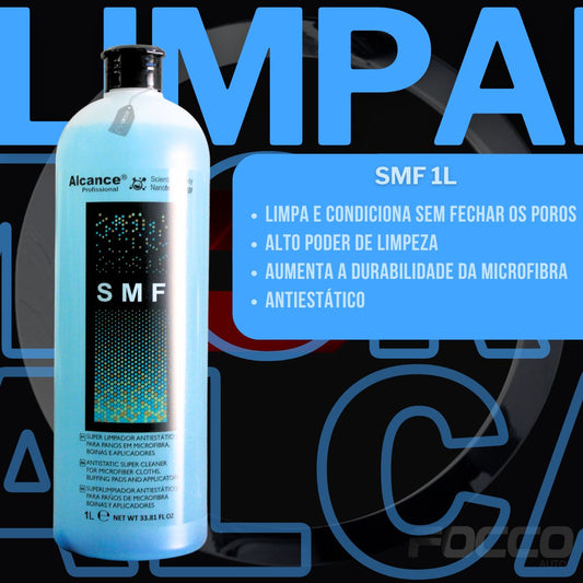 SMF Limpador de Microfibras Antiestático 1l Alcance
