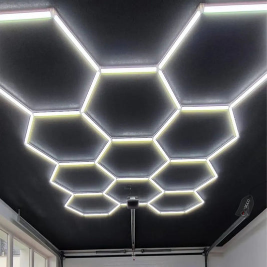 Luminária Led Colmeia 11 Células 220v Kers