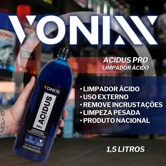 Acidus Pro Limpador Ácido de Uso Externo 1,5L Vonixx