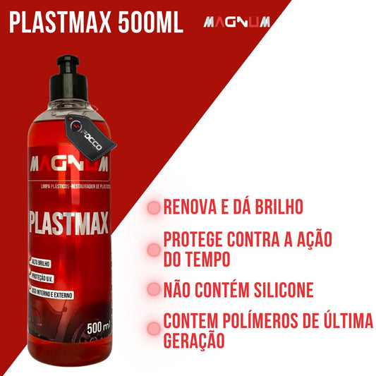 Plastmax Restaurador de Plasticos Externos 500ml magnum
