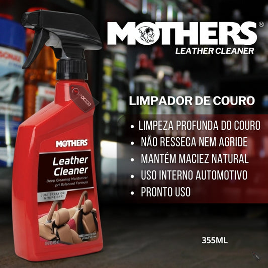 Leather Cleaner limpador de Couro 355ml Mothers