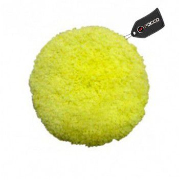 Boina de Lã Dupla Face 8'' Amarela Authentic