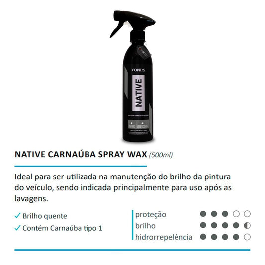 Native Spray Wax 500ml Vonixx