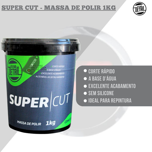 Super Cut Massa de Polir 1kg For Detail