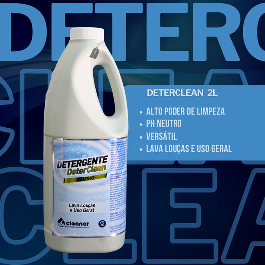 Deterclean Detergente Neutro 2l Cleaner
