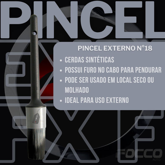 Pincel Detalhamento Externo N°18 FX