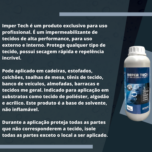 Imper Tech Impermeabilizante de Tecido 1l Authentic