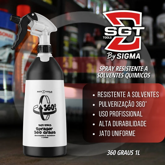 Spray Resistente A Solventes Quimicos 360 Graus 1L Sigma Tools