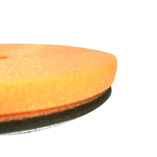 Boina de Espuma Laranja Refino/Lustro c/ Furo 6" Tollsystem