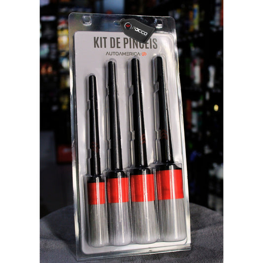 Kit Pinceis Detailing Autoamerica