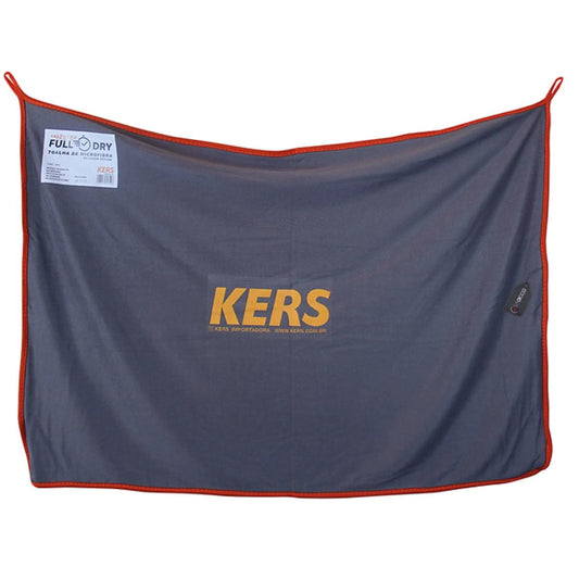 Toalha de Secagem Twist Cinza 90x60 Gsm Kers