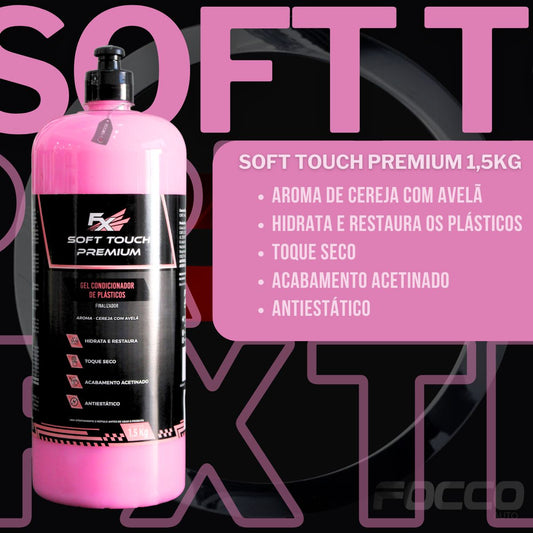 Soft Touch Premium Condicionador Plásicos 1,5kg FX