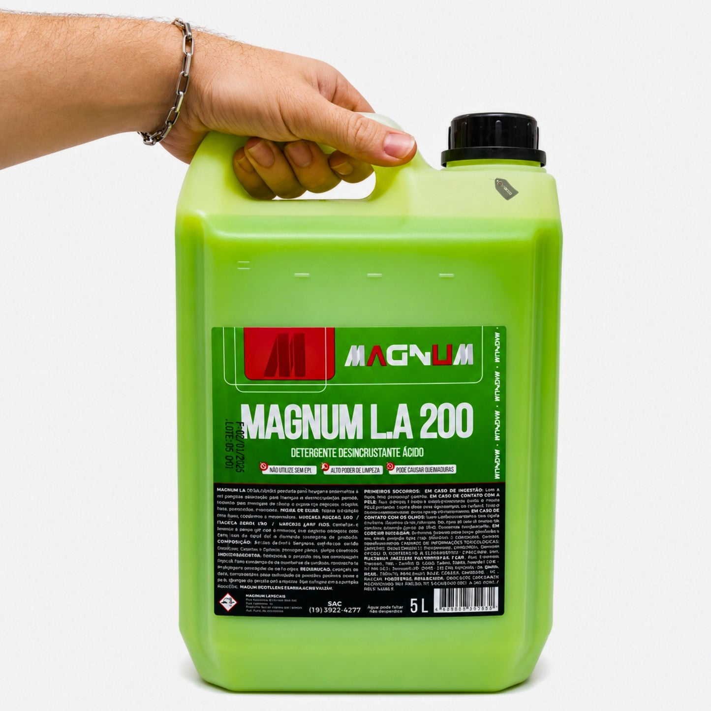 Detergente Desincrustante Ácido L.A 200 5l Magnum