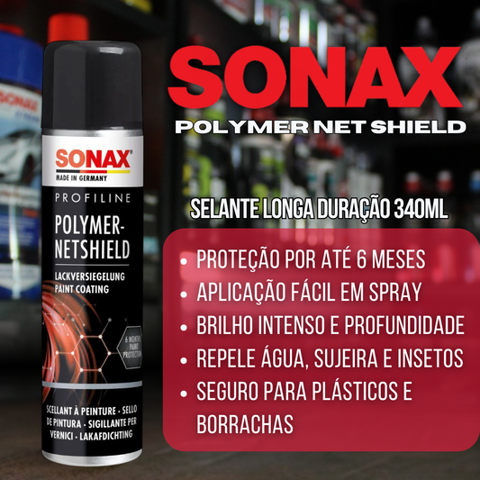 Polymer Net Shield Selante Longa Duração 340ml Sonax