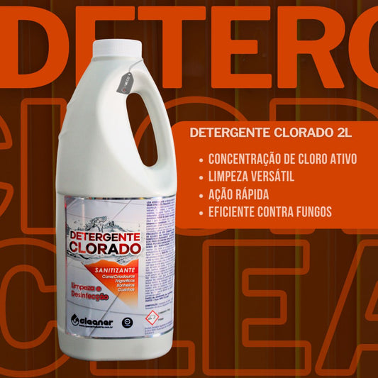 Detergente Clorado 2l Cleaner