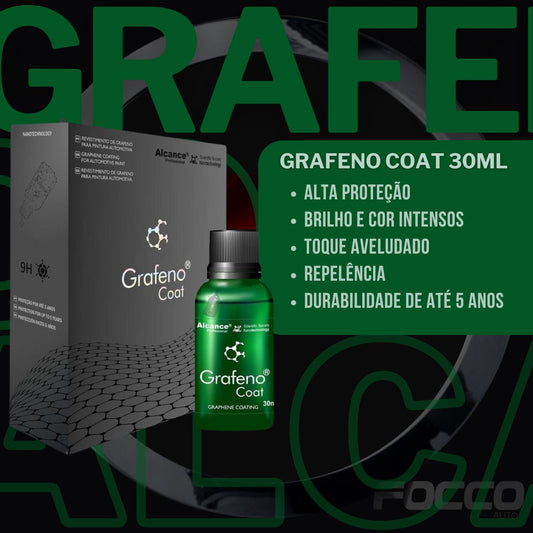 Grafeno Coat Vitrificador de Pintura 30ml Alcance