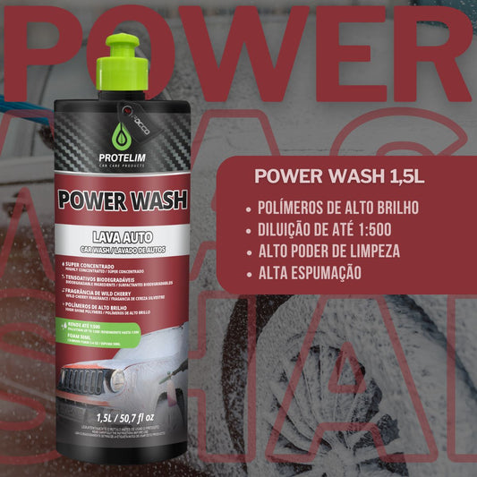 Power Wash Concentrado 1,5L Protelim