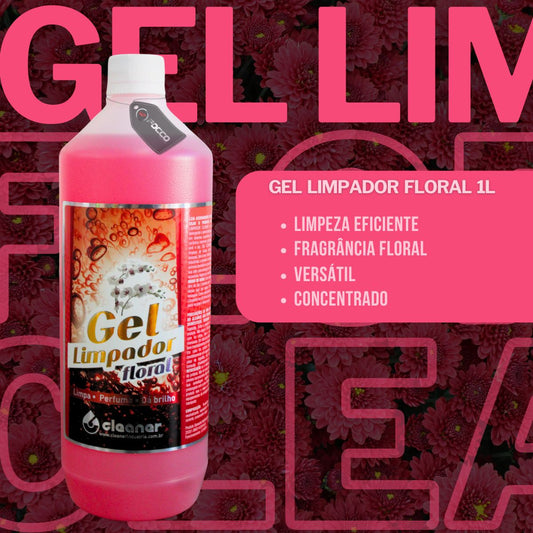 Gel Limpador Floral 1l Cleaner