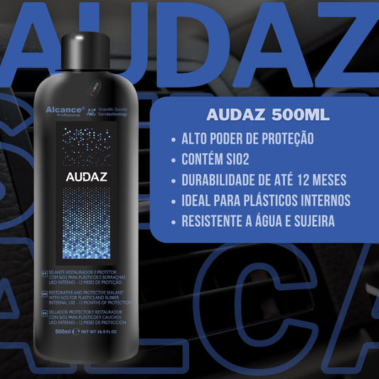 Audaz Potetor de Plásticos e Borrachas 500ml Alcance