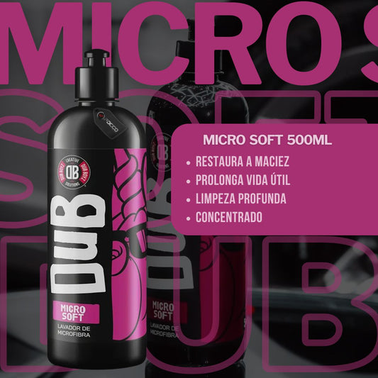 Micro Soft Limpador de Microfibras 500ml Dub Boyz