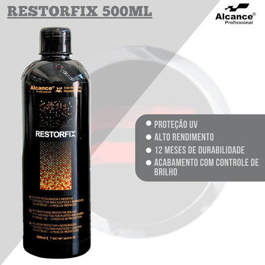 Restorfix Selante P/ Plásticos e Borrachas 500ml Alcance