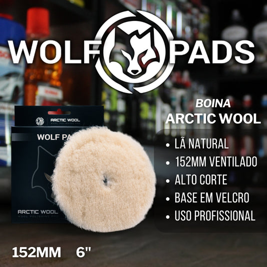 Boina Arctic Wool 152mm 6Pol Ventilado Wolf Pads