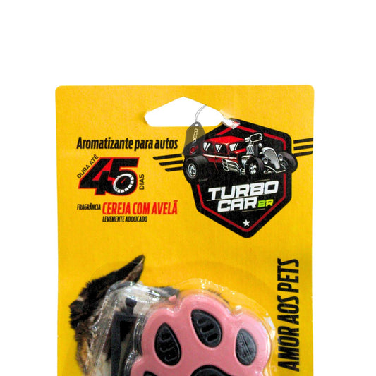 Aromatizante Para Carro Patinha Cereja Com Avelã Turbo Car